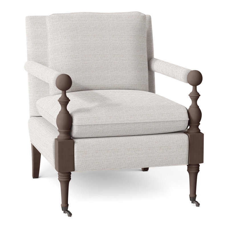 Fauteuil Leslie, Tabac, Perigold brise-glace White Sands