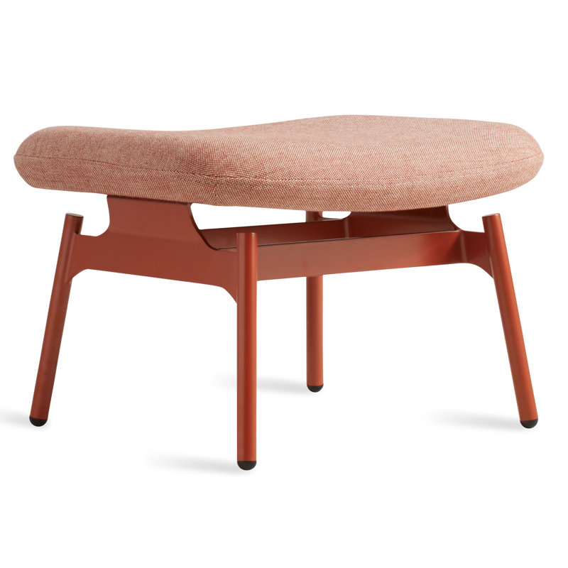 Field Ottoman, Edwards Tomato Crossweave