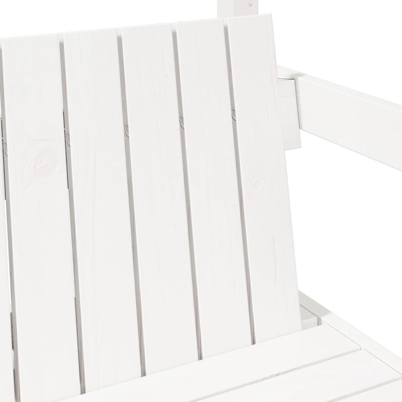 Ingigerth Solid Wood Bench, White
