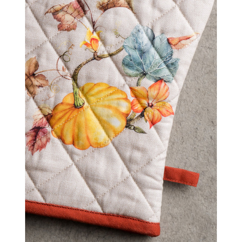 Ensemble 2 pièces de gant de cuisine et de gant de cuisinier maison D hermine