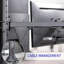 Quad Monitor Desk Mount