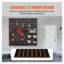 Panneaux latéraux robustes 4 pi x 2 pi (ensemble de 2) (noir) - Organisateur de garage mural