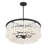 Minka Lavery Shimmering Elegance - 5 Light Chandelier In Sand Coal Finish