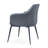 Teegan 19'' H Upholstered Metal Armchair-463156453-438107533