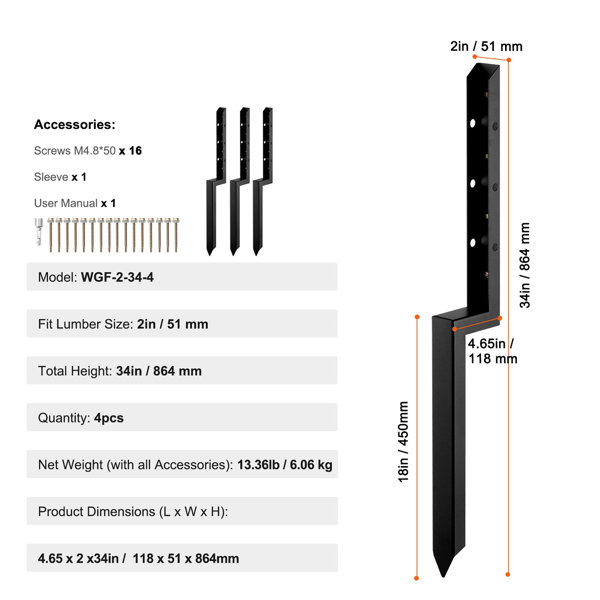 Dimensions du produit