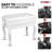 5 Core Piano Bench Wooden Height Adjustable Stool Heavy Duty Keyboard Seat with Storage Jaeleen-1088294199