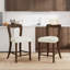Élégant tabouret de comptoir sans accoudoirs, structure en bois d'hévéa massif, dossier ergonomique, parfait pour les cuisines et les bars modernes-1748870172-1748870241