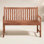 Banc de jardin en bois Aundraya