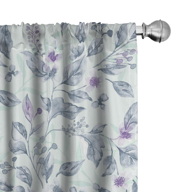 Joame Semi Sheer Curtain Pair