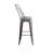 Uvalda Counter Stool with Metal Frame-734966273
