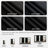 Grommet Top Blackout Room Darkening Curtains, Solid Thermal Insulated Polyester Window Curtain Set, 2 Panels-264609299-264609302