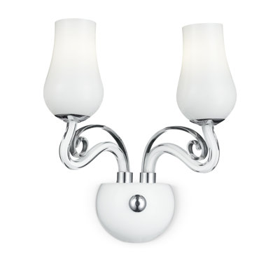 Pedro Glass Armed Sconce
