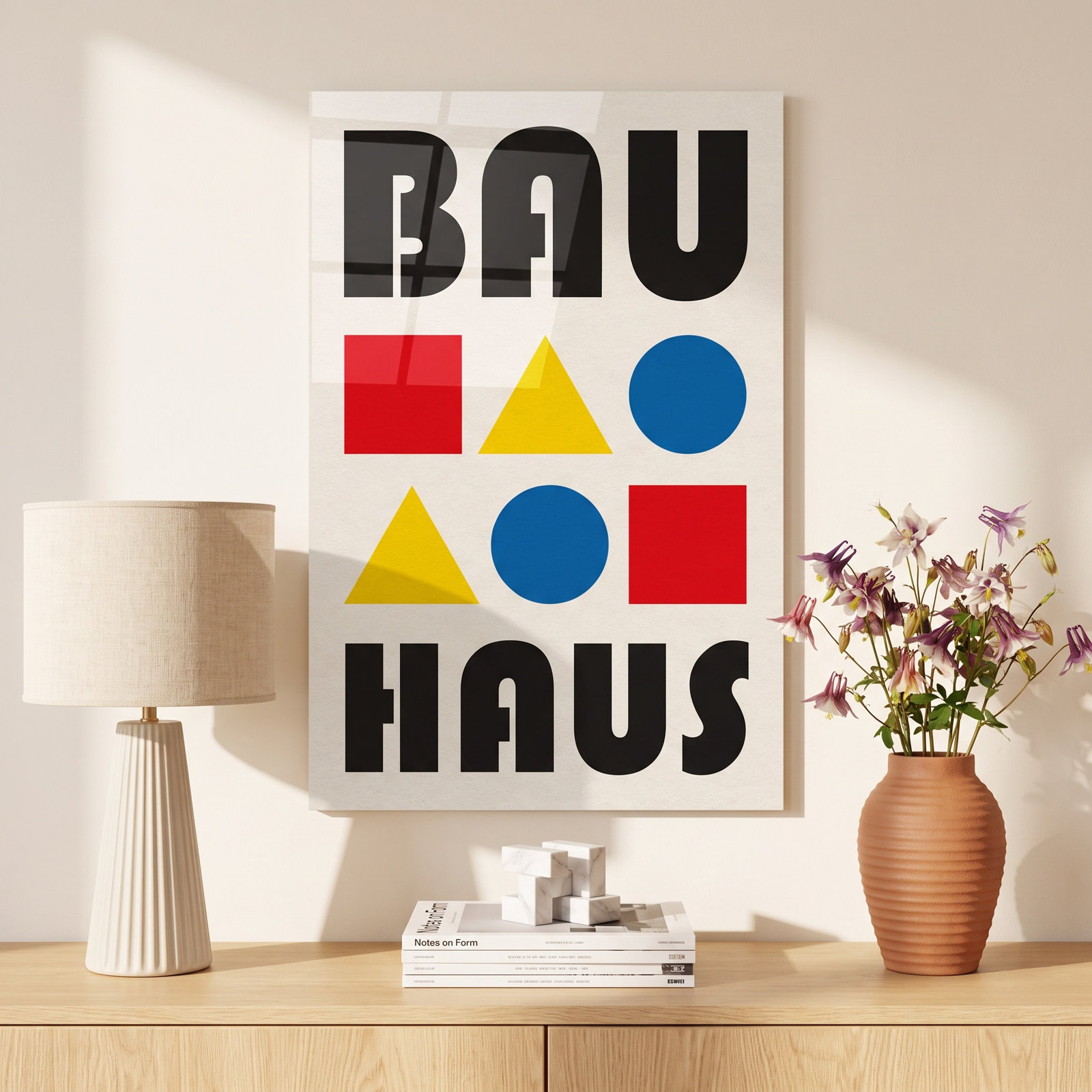 Bauhaus 2 by Gary Williams, 16" H x 12" W x 0.13" D