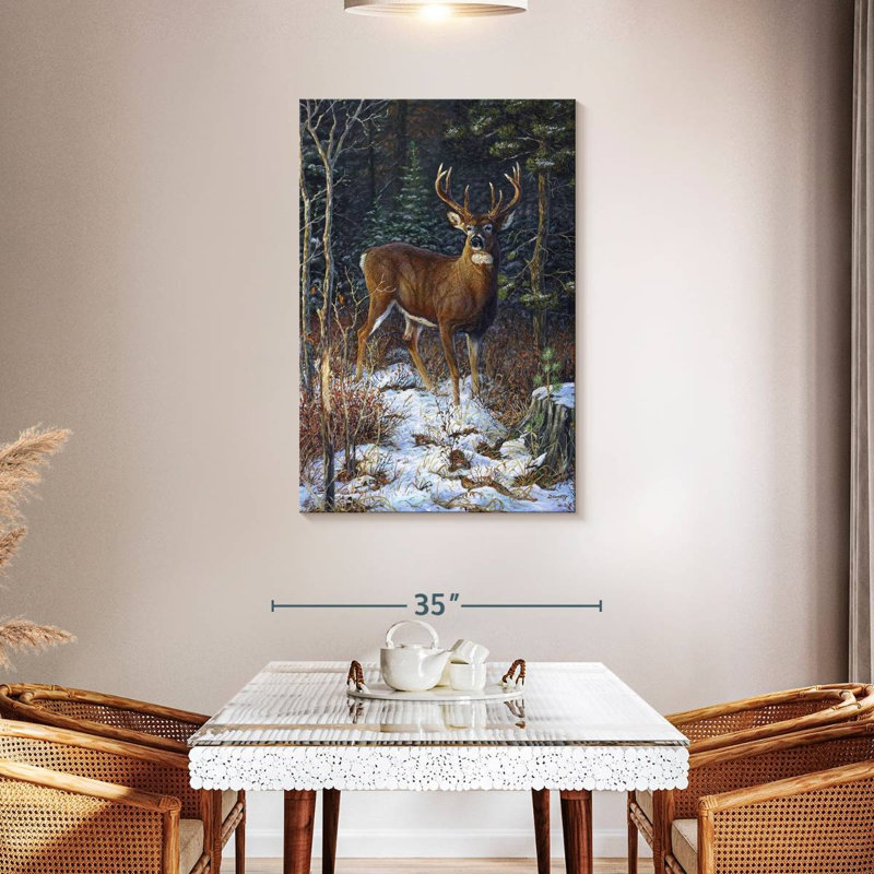 Brampt Last Light - Whitetail, 45" H x 30" W