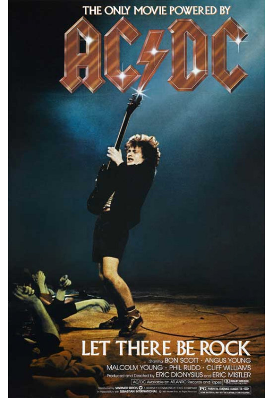 " Acdc Let There Be Rock Movie Poster "