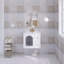 Meuble-lavabo mural 24 po avec comptoir en céramique
