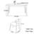 Simple Nordic rectangular dining table-185810895-185810881