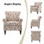 Fauteuil Asul avec garniture cloutée-2084746739