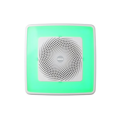 Broan-NuTone SPK110RGBL 110 CFM, 1.5 Sones Chroma Comfort Bath Fan With Sensonic Bluetooth Speaker