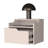 Dual-Shelf Display Floating Nightstand-1904335817