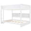 Lit superposé grand sur grand avec armoires de rangement et ports USB, blanc-106668826