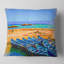 Coussin bleu avec bateaux - Sea & Shore-31479051-31479055