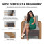 Chaise longue d'extérieur en acier thermolaqué Allcot-601584831-601584816