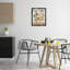 Art mural rétro sur toile flottante encadrée par Creatif Belle-731629115-731629112