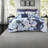 Comfortable King Bedding Sets, Cotton Blue Multi, Year-round Style
