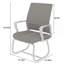 Chaise de bureau moderne minimaliste - structure en métal, douce et confortable, pour la maison et le bureau, disponible en plusieurs couleurs