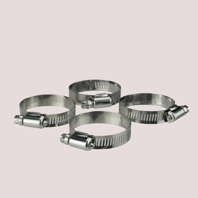 Ensemble de 4 colliers de serrage pour piscine 2,75 "en acier inoxydable