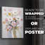 FLORAL Series CCCCXXIX - Impression sur toile seulement - NON CADRE-1588849498
