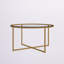 Table basse avec pieds croisés Wasser-2074167014