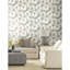 Blended Floral Floral Wallpaper Roll-1083078771