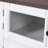 K&K 54.9" Kitchen Island With Drop Leaf