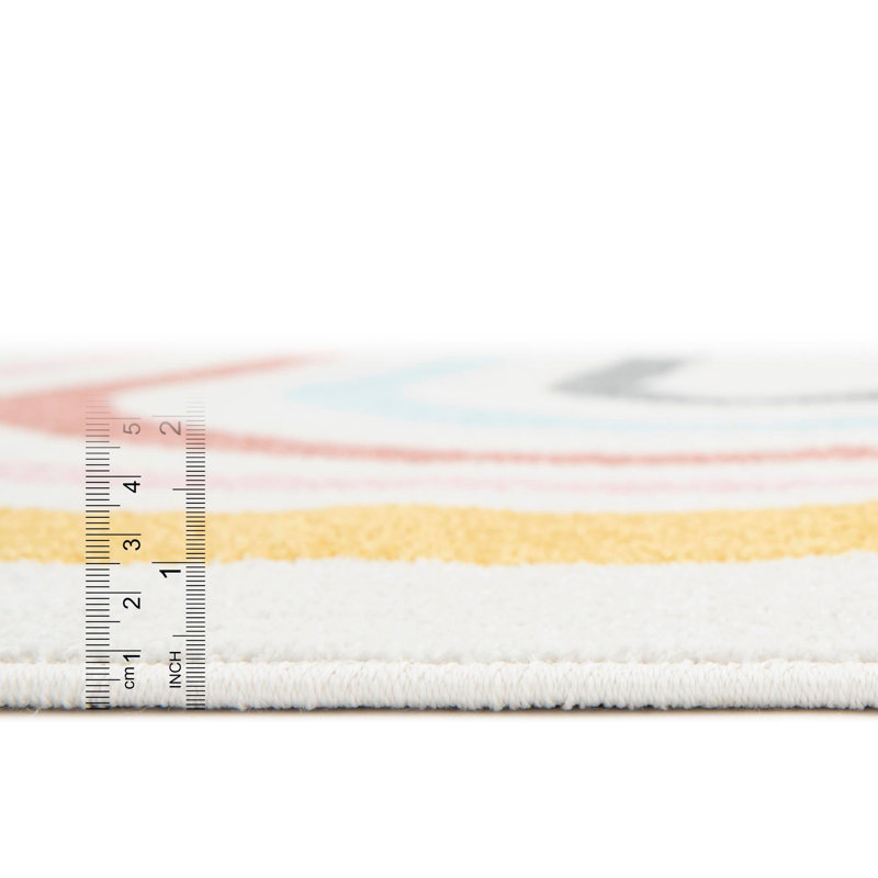 Polypropylene Plastic Rug, Round 7'10"