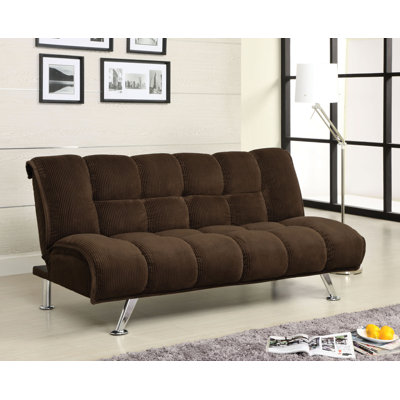 Oberon Twin 73.5'' Upholstered Convertible Sofa