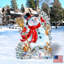 Figurine d'art et décoration de pelouse Frosty Forest Friends