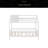 Twin Size Wood House Bed With Fence-755095047