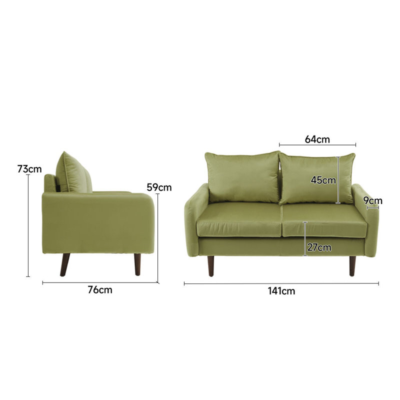 Adiam Velvet Sofa