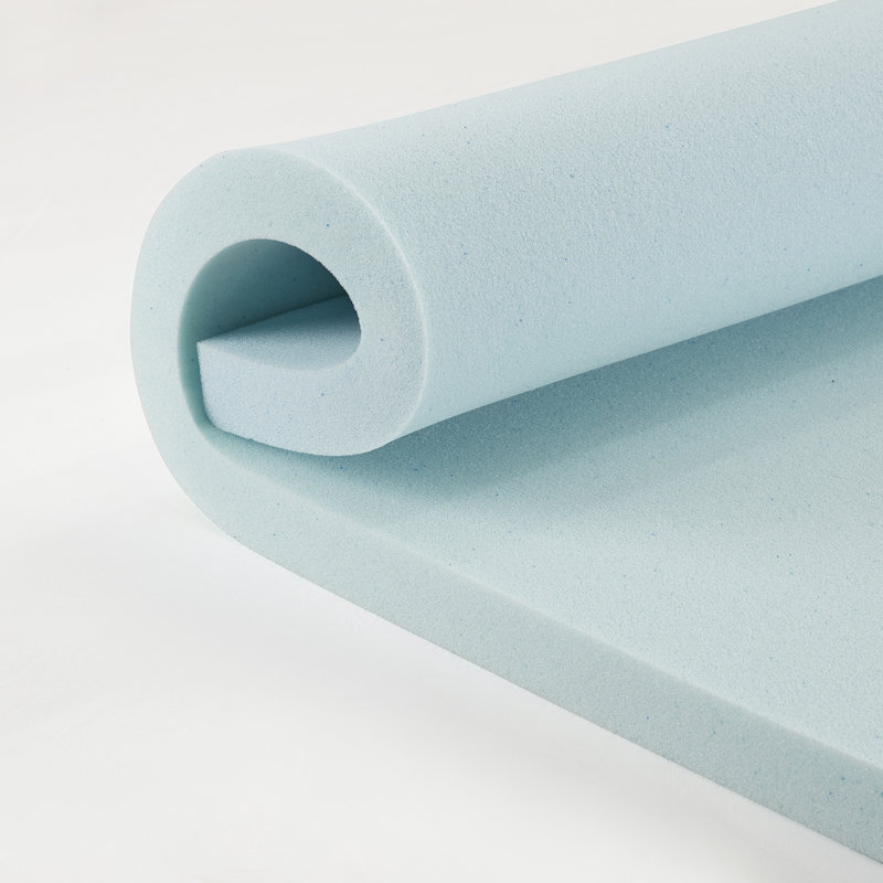 Bourland Alwyn Home Gel Memory Foam Mattress Topper, Queen, 2"