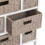 Erica Solid Wood 56 cm W Chest of 8 Drawers-130166181