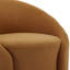 Fauteuil demi-tonneau pivotant rembourré Aunna-1325850115