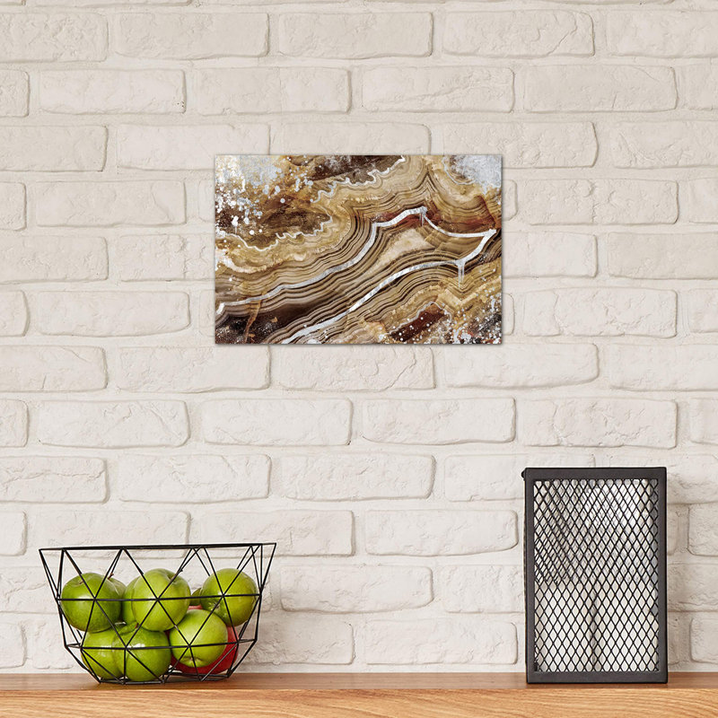 Canary Silver - Wrapped Canvas Print, 20.32cm H x 30.48cm W x 1.91cm D