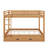 Queen Size Bunk Bed With Ladder And Trundle-600541985