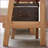 Ladder Bookshelf, 3-Tier Solid Oak Multi-Functional Storage | Yellow | Solid Wood-1378939723