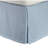 Egyptian Cotton Sateen Bed Skirt  15" Drop, Silky Stripe Design-538117909-538117870