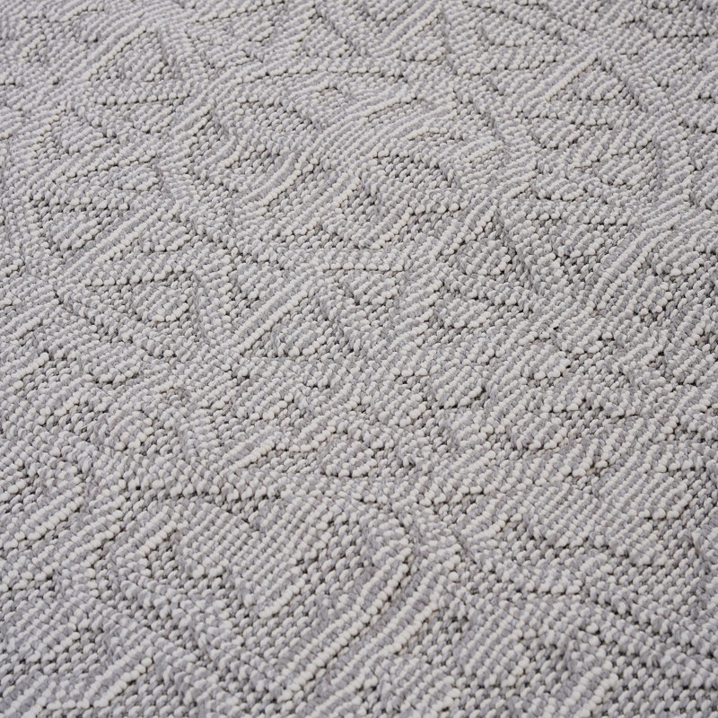 Tapis intérieur / extérieur 4X6 LOOM & LUXE, Rectangle 4 pi x 6 pi 2 po