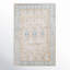 Jivika Oriental Blue/Wheat/Cream Area Rug-606963203
