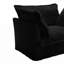 Fauteuil en velours côtelé-1893587861